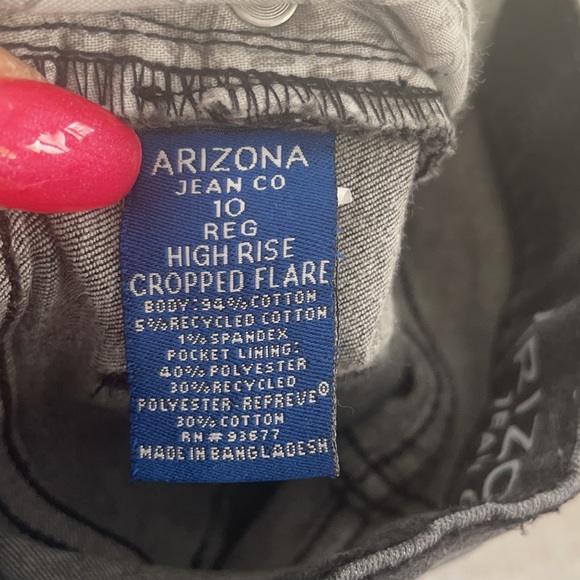 Girls Faded Black Stretch Jeans Size 10 - Picture 3 of 6